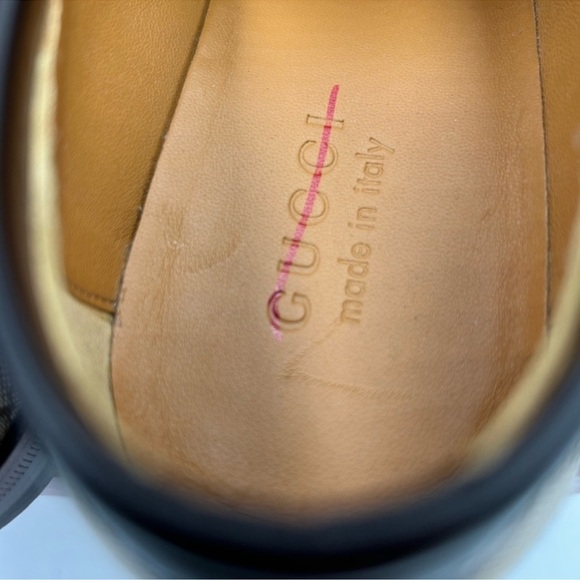 Men’s Gucci, Jordan horse bit canvas loafer size 8, fits nine US maiden in Italy main image 8